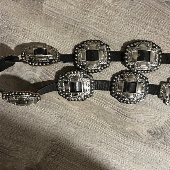 Roper Accessories - Roper Black and Silver Women's Belt